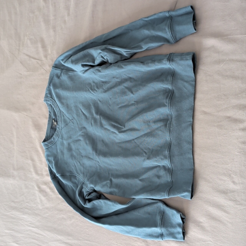 J. Crew Factory Men's Blue Size M Crewneck Sweatshirt